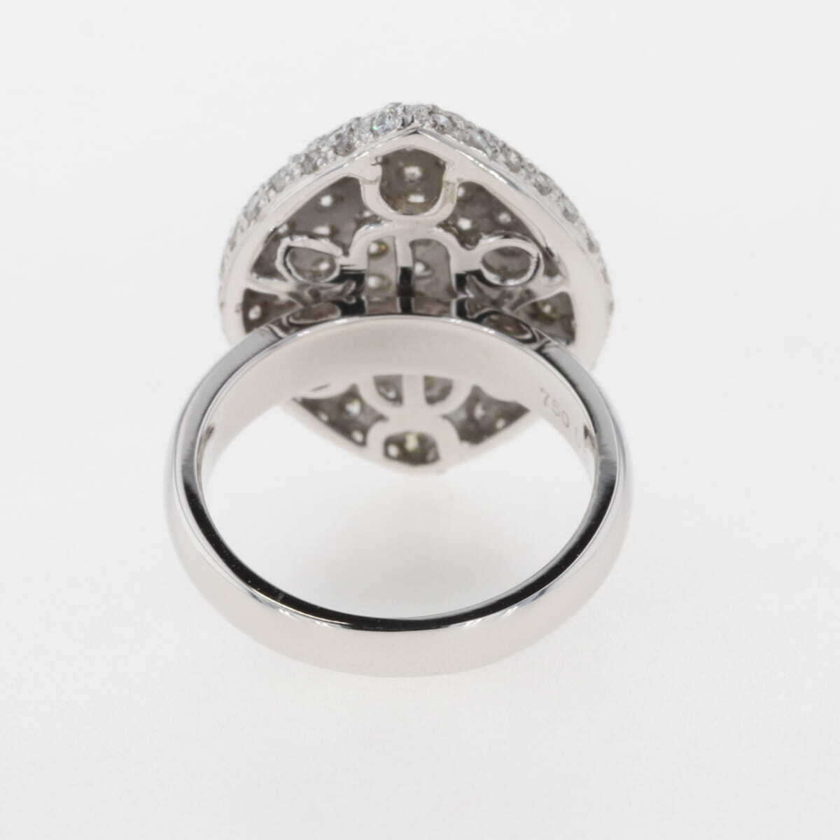メレダイヤ デザインリング 指輪 リング 11.5号 750 ダイヤモンド レディース 【中古】_バイセル 14157_5
