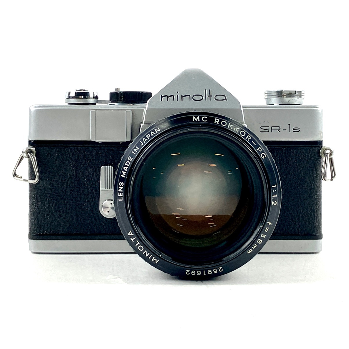 ミノルタ MINOLTA SR-1S + MC ROKKOR-PG 58mm F1.2 ［ジャンク品］ フィルム マニュアルフォーカス 一眼レフカメラ 【中古】_バイセル 31056_1