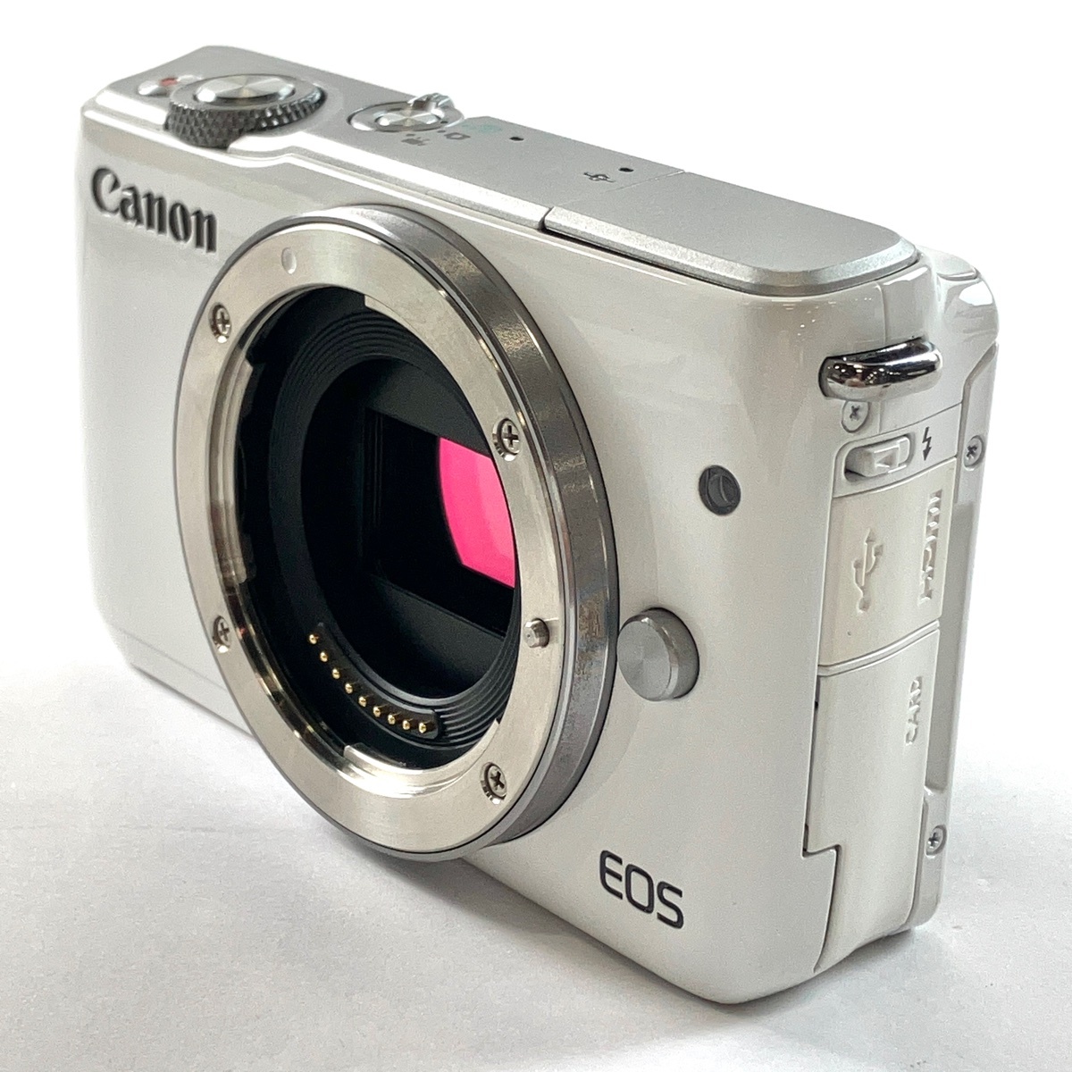 キヤノン Canon EOS M10 ボディ ホワイト デジタル ミラーレス 一眼カメラ 【中古】_バイセル 31052_2