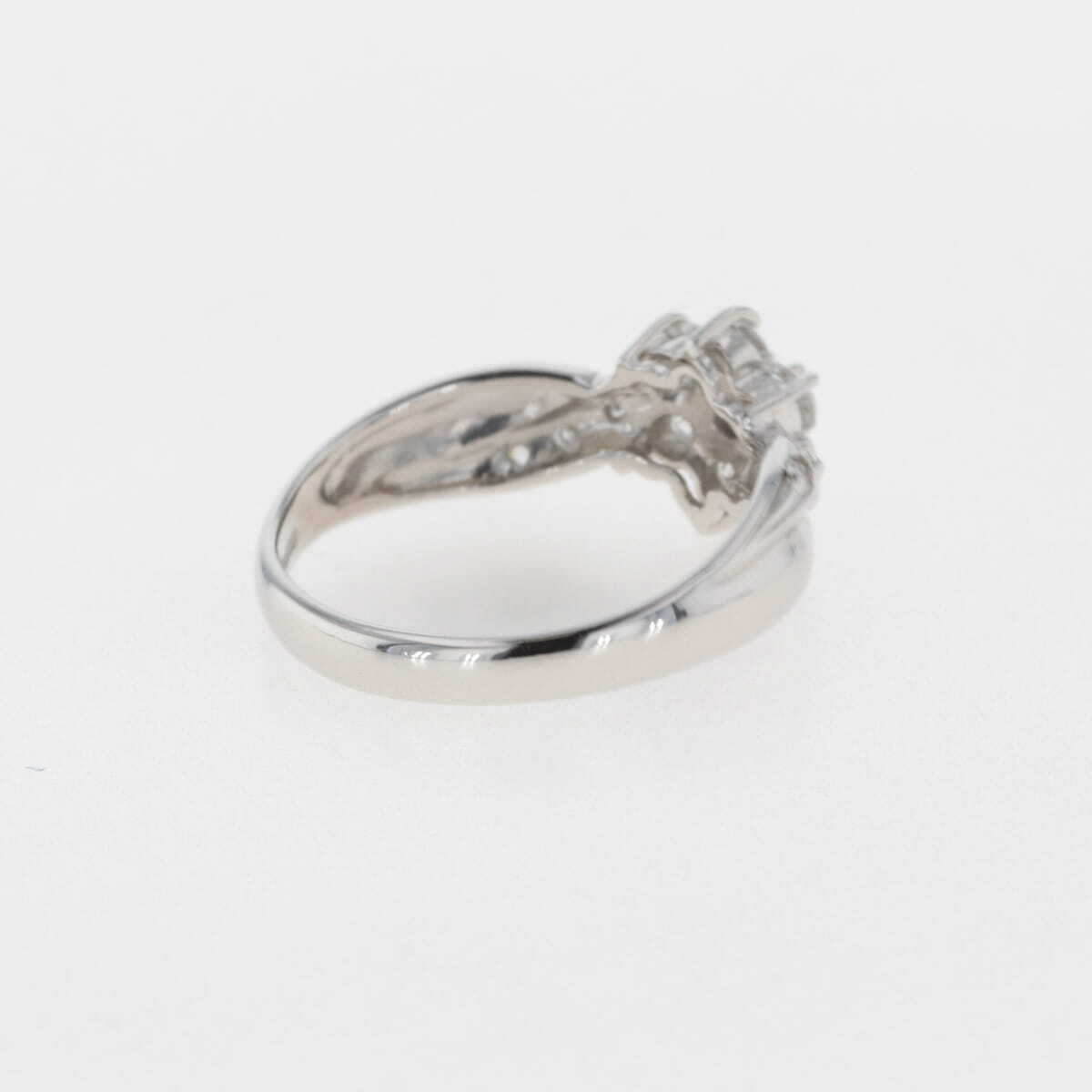 メレダイヤ デザインリング プラチナ 指輪 リング 11.5号 Pt900 ダイヤモンド レディース 【中古】_バイセル 14157_6