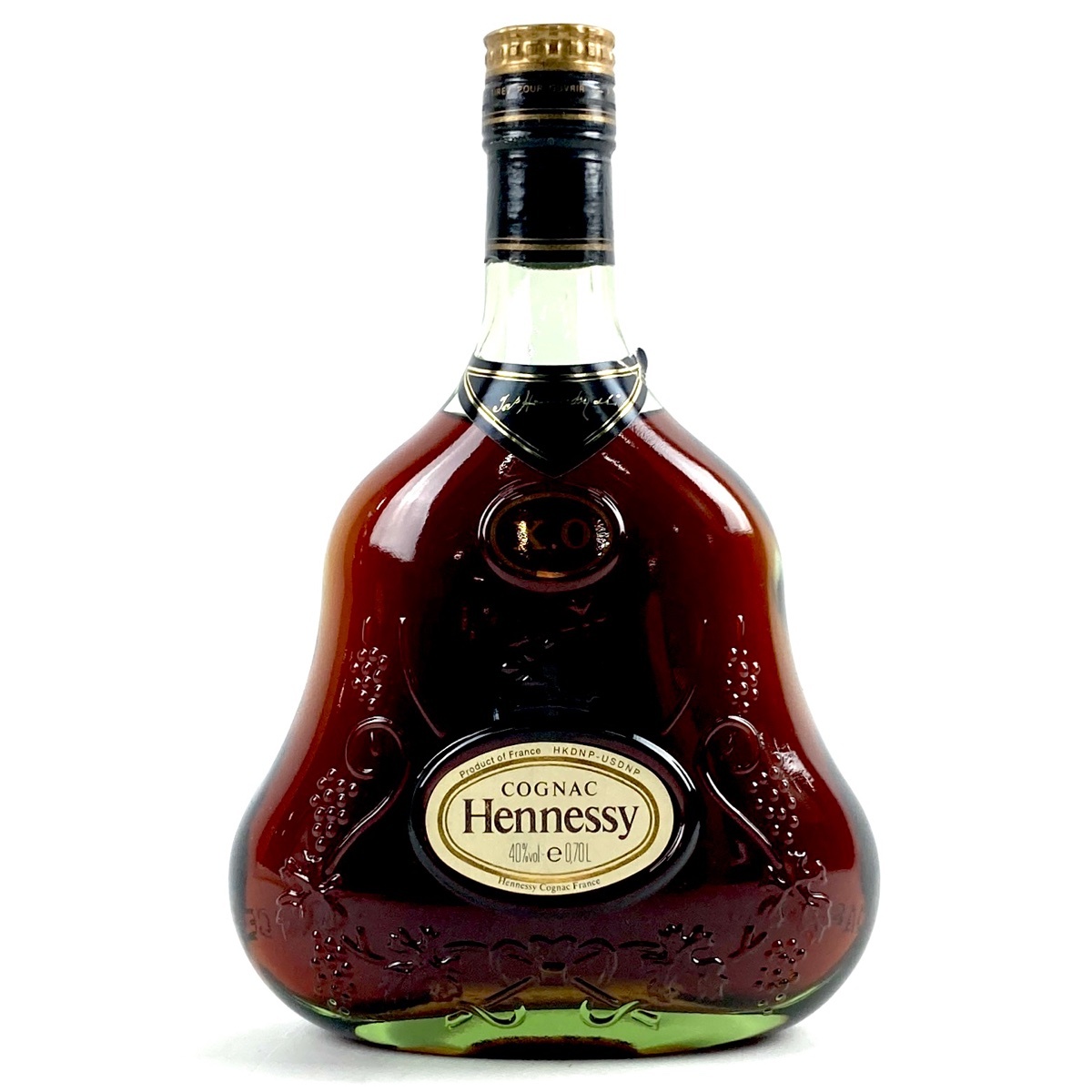 ヘネシー Hennessy XO 金キャップ グリーンボトル 700ml ブランデー コニャック 【古酒】_バイセル 14693_1