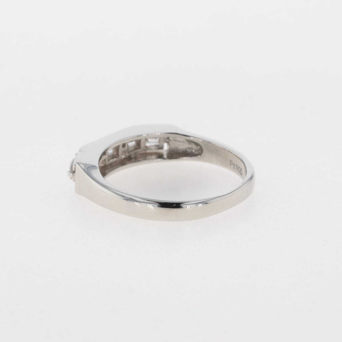 メレダイヤ デザインリング プラチナ 指輪 リング 12号 Pt900 ダイヤモンド レディース 【中古】_バイセル 14157_4