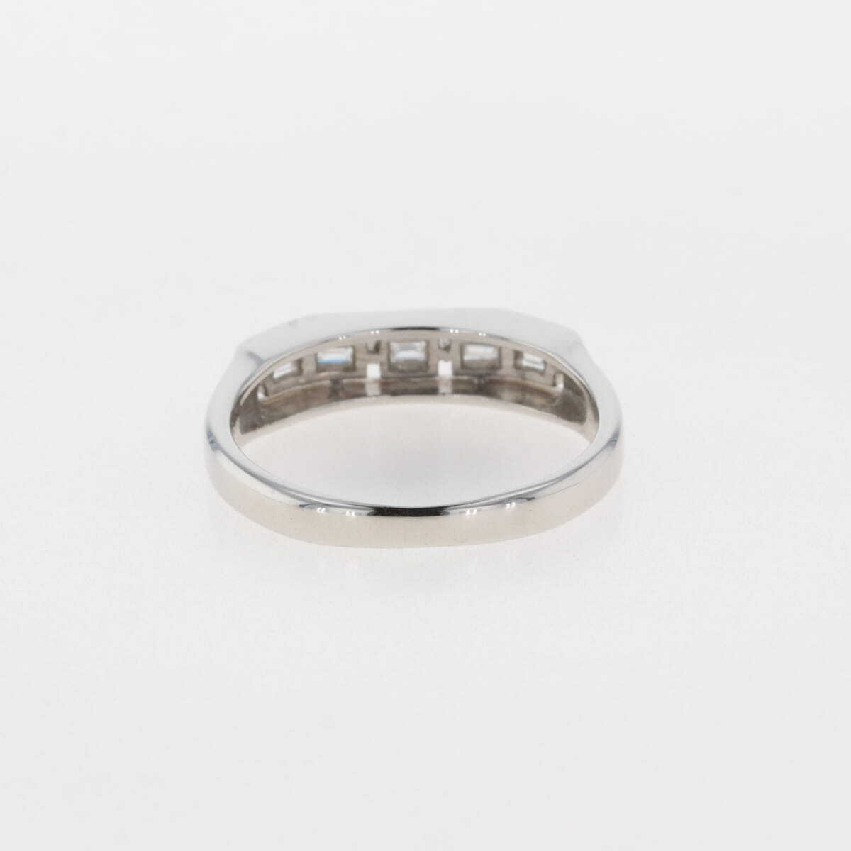 メレダイヤ デザインリング プラチナ 指輪 リング 12号 Pt900 ダイヤモンド レディース 【中古】_バイセル 14157_5