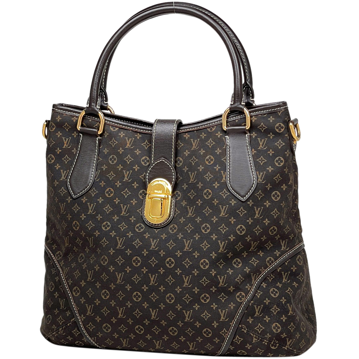 ルイ・ヴィトン Louis Vuitton エレジー 2WAY トートバッグ モノグラムイディール フザン(ブラウン) M56696 レディース 【中古】_バイセル 14171_1