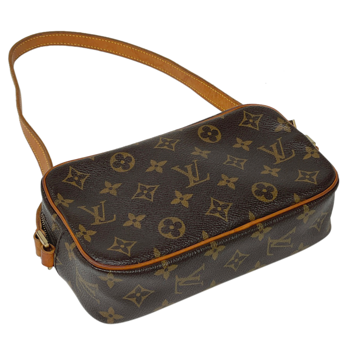 ルイ・ヴィトン Louis Vuitton ポシェット シテ ワンショルダー 肩掛け ショルダーバッグ モノグラム ブラウン M51183 レディース 【中古】_バイセル 14172_2