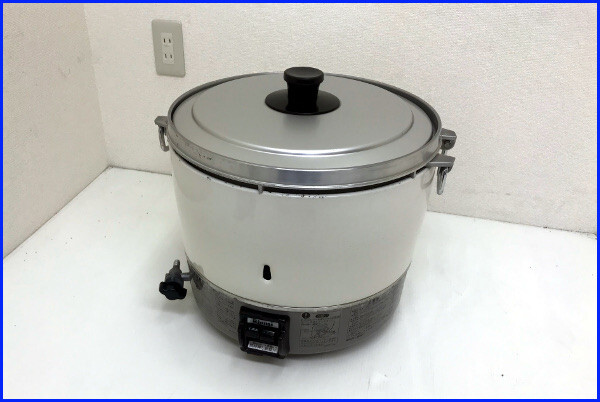 リンナイ 業務用 ガス炊飯器【 RR-30S1】3升 6リットル LP/プロパンガス用 ガスホース付きの画像1