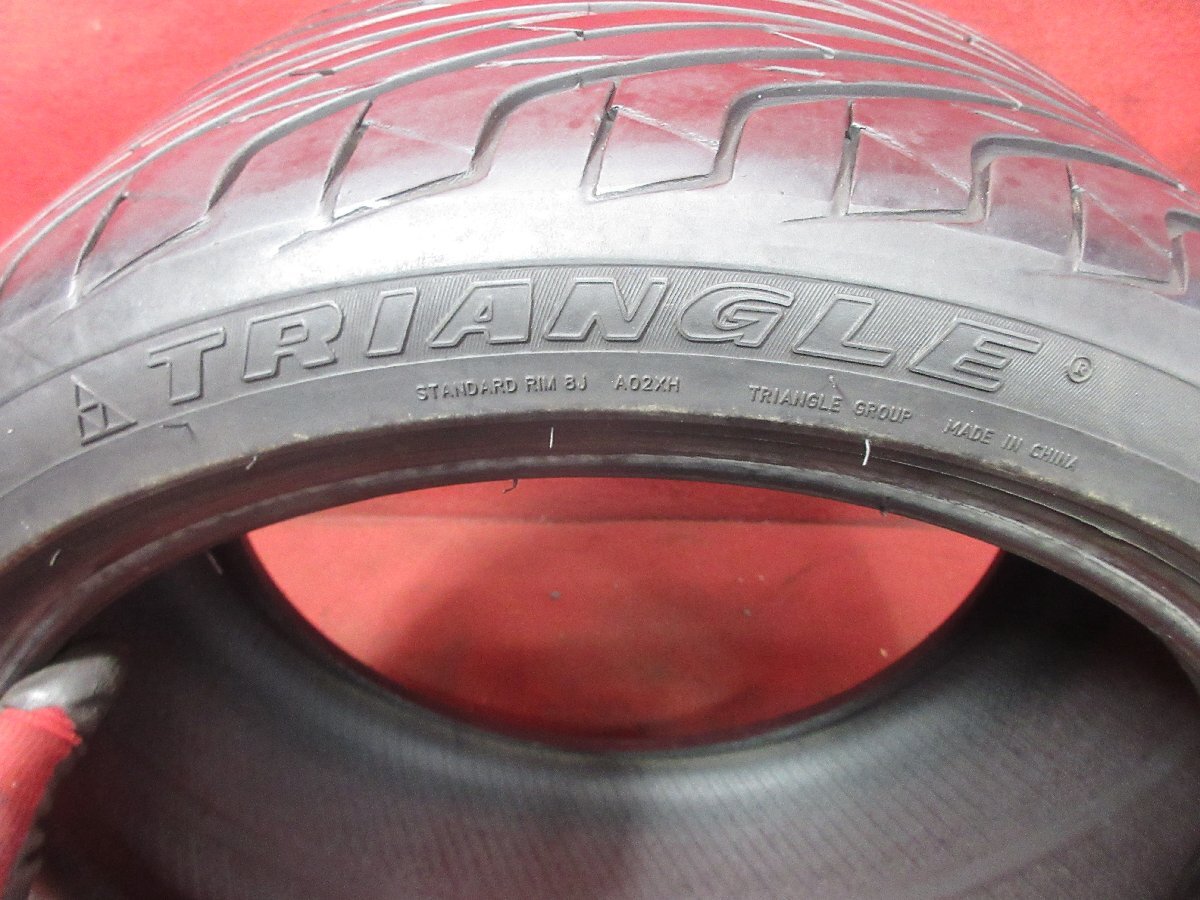 タイヤ 2本 225/40R18 TRIANGLE 2020年 バリ バリ山 溝アリ 送料無料★14847T_画像4