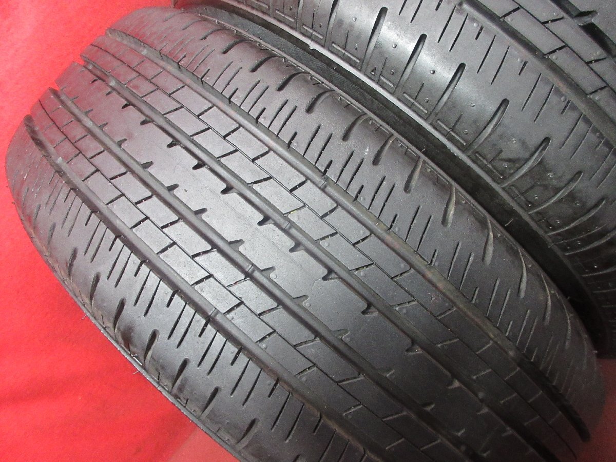 タイヤ 4本 215/55R17 ブリジストン エコピア ECOPIA バリ バリ山 溝アリ 送料無料★14949T_画像4