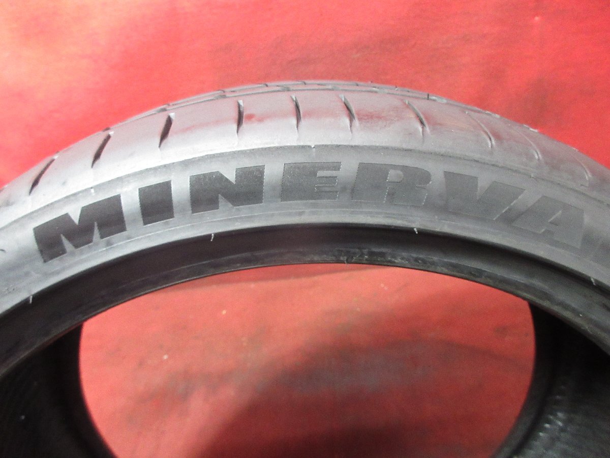 タイヤ 4本 245/35ZR20 MINERVA RADIAL F205 245/35R20 2023年 バリ山 溝アリ 送料無料★14976T_画像10