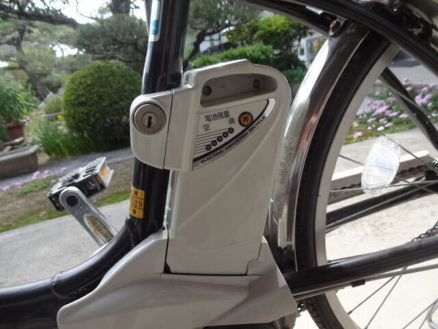 [ pickup possible person limitation : Okayama city ] Panasonic electromotive bicycle 24 -inch ( scratch none beautiful goods )