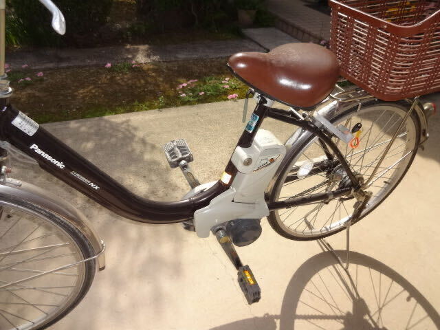 [ pickup possible person limitation : Okayama city ] Panasonic electromotive bicycle 24 -inch ( scratch none beautiful goods )