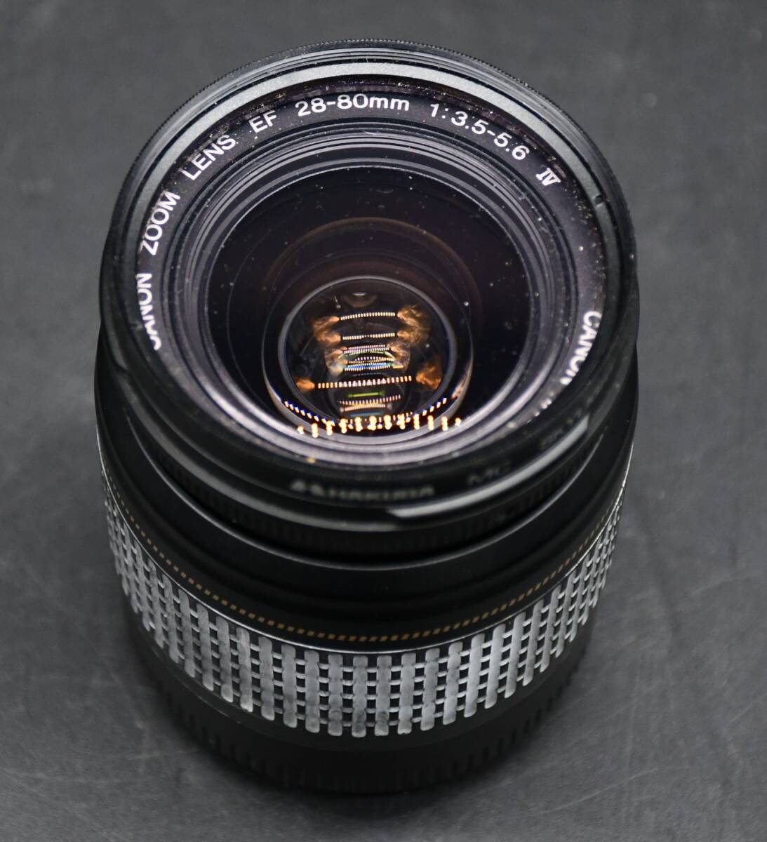 FY5-20　EOS Kiss フィルムカメラ キヤノン Canon カメラ 動作未確認 ジャンク レンズ 28-80mm 長期保管品_画像8