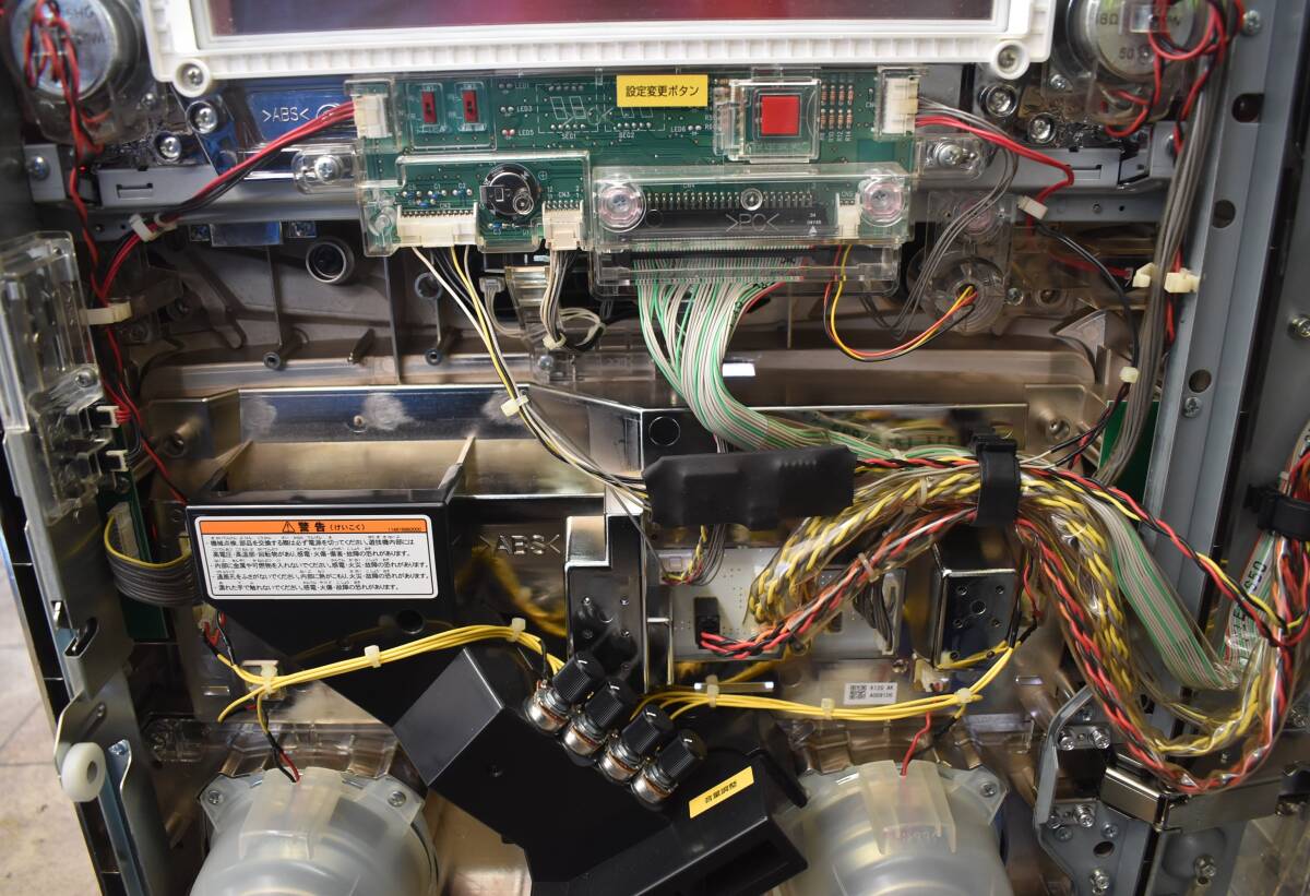 W5-8 【動作確認済】KPE 戦国コレクション2 スロット 実機 家庭用電源 コイン不要機 ドアキー 設定キー付き 新潟市西区直接取引可_画像6