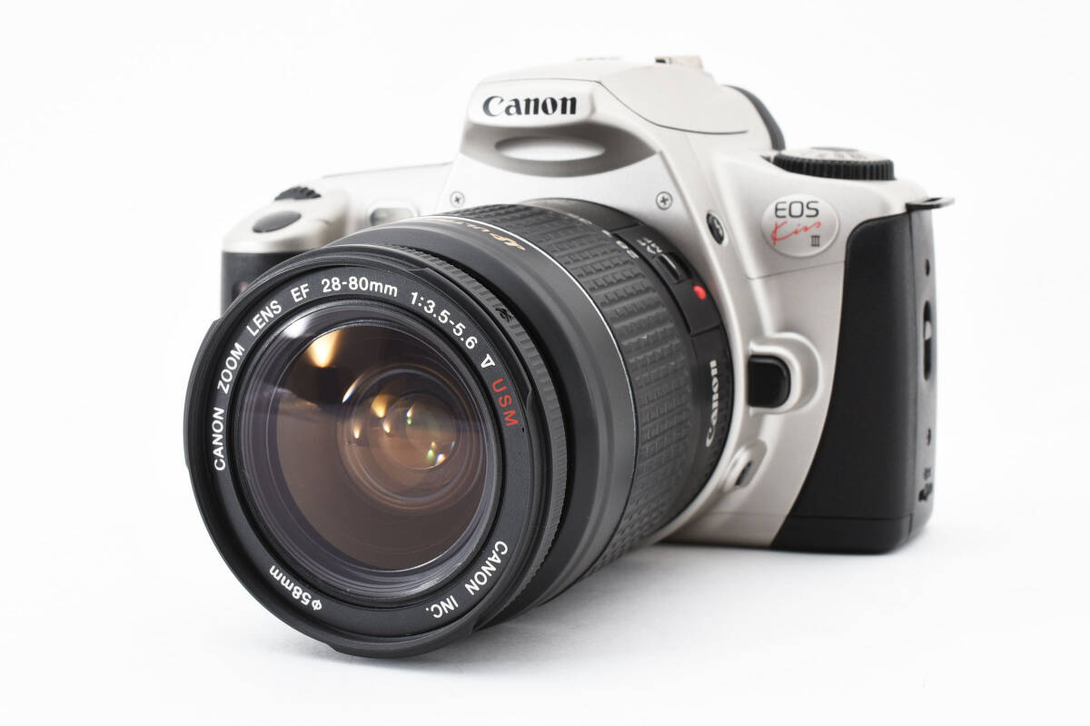 Canon キャノン EOS KIss III EF28-80mm f/3.5-5.6V USM 一眼レフカメラ 2101200Aの画像2