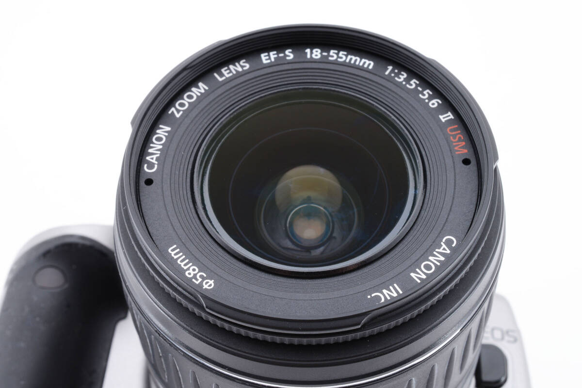 Canon キャノン EOS Kiss Digital N EF-S 18-55mm f/3.5-5.6 II USM 一眼レフデジタルカメラ 2048914Aの画像9