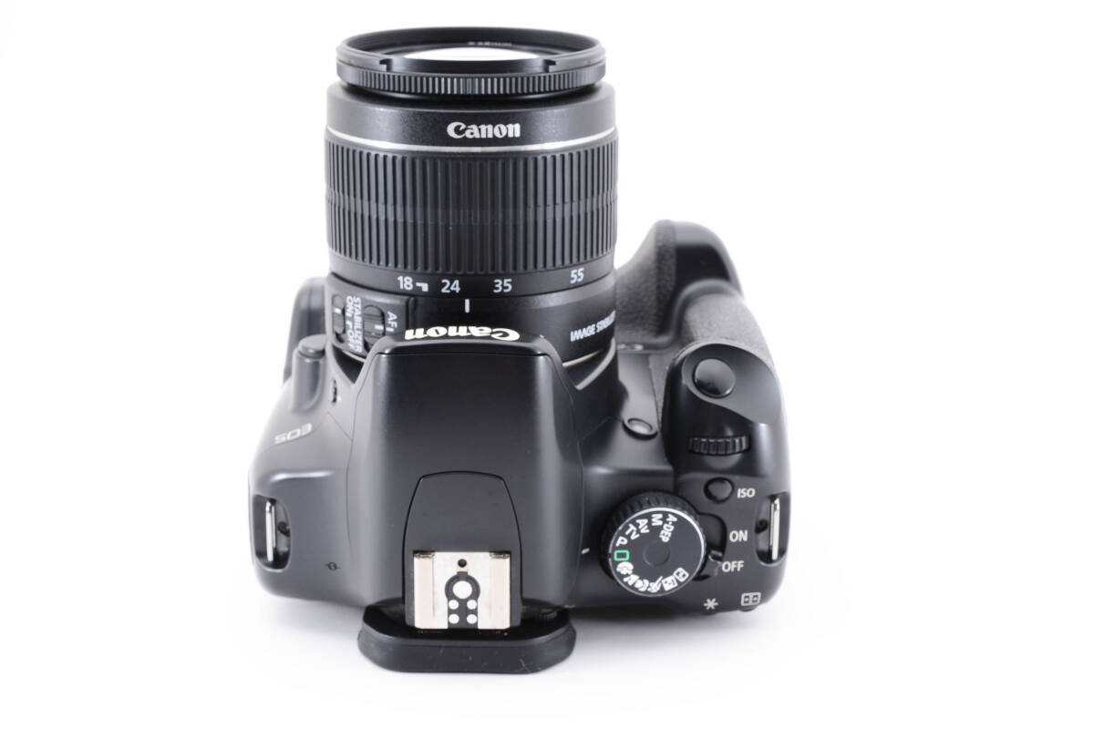 Canon キャノン EOS Kiss X2 + EF-S 18-55mm 1:3.5-5.6 IS Ⅱ デジタル一眼レフカメラ 2005704_画像4