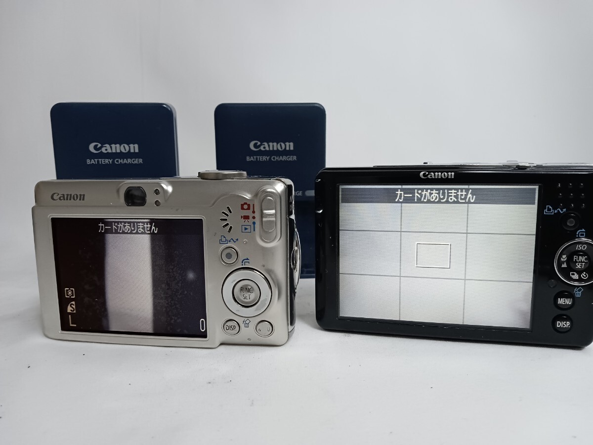 コンパクトデジタルカメラまとめて7台　動作品　Canon IXY/ SONY CYBERSHOT/ CASIO EXILIM含む　千6_画像3