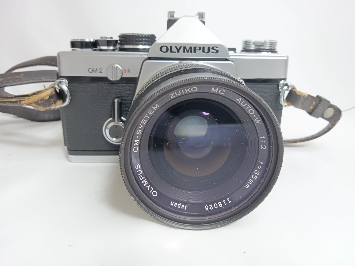 Olympus オリンパス OM-2 + OM-SYSTEM ZUIKO MC AUTO-W f/2.8 35mm + AUTO-ZOOM f/4 75-150mm MFレンズ フィルム一眼 千16_画像2