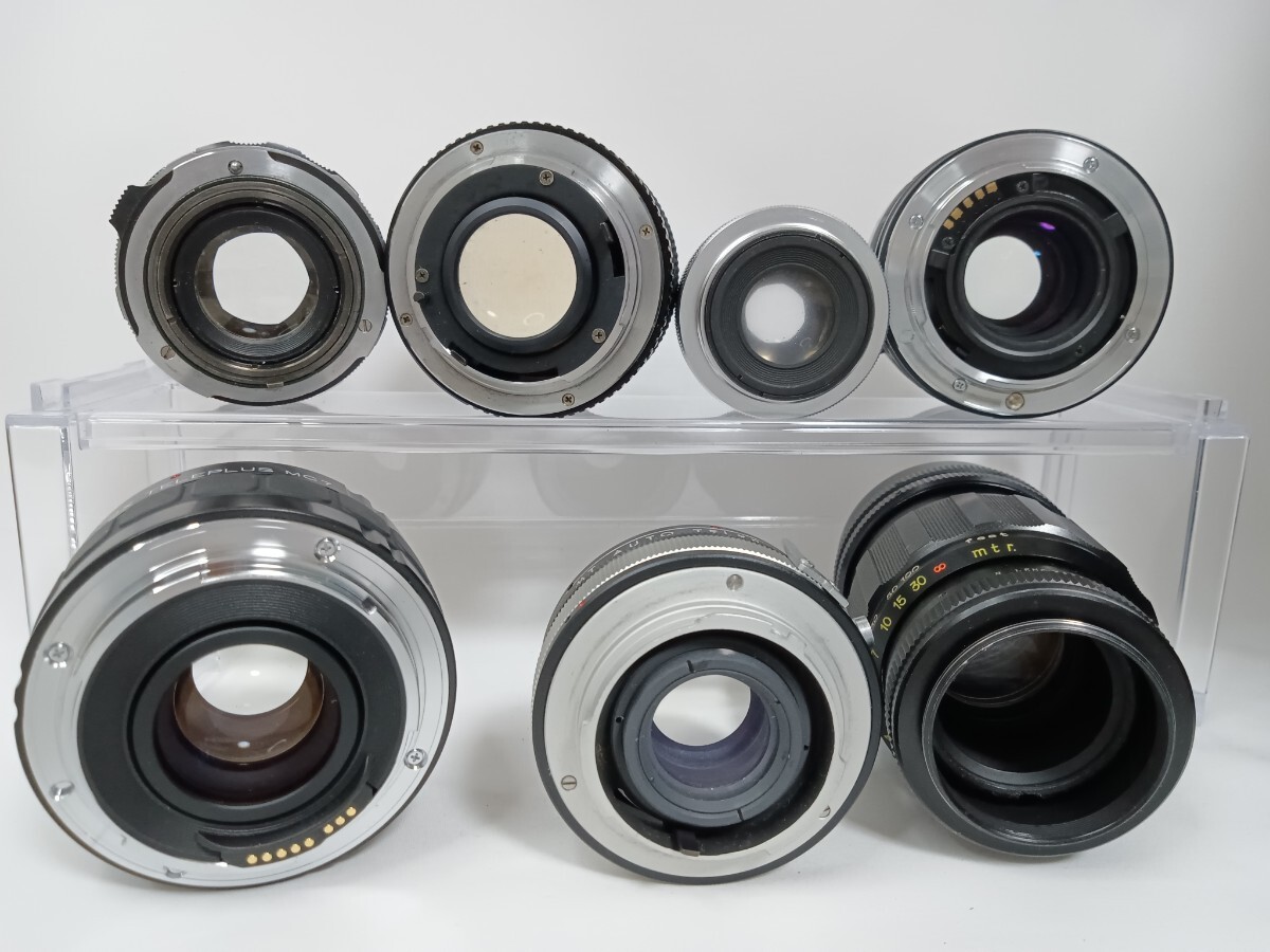 ジャンク Nikon SANKYO含む MFレンズ7本・テレコンバーター3台 まとめて10台　動作未確認 同梱不可　千J30_画像7