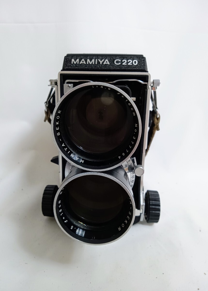 MAMIYA マミヤ C220 PROFESSIONAL + MAMIYA sekor f/4.5 F=18mm　二眼レフ　T15_画像8