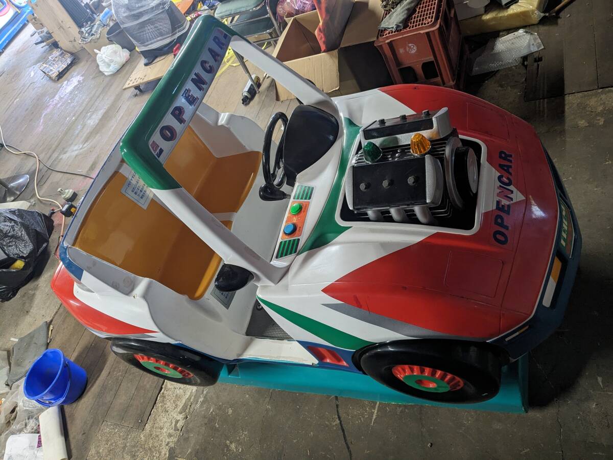TOGO キッズライド フレンドオープンカー 引取り限定 - 筐体、コントロールパネル TOGO キッズライド フレンドオープンカー 引取り限定 - 筐体、コントロールパネル