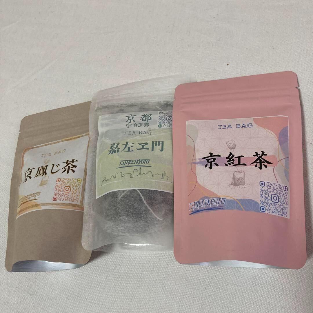  чай зеленый чай hojicha черный чай Tstreet Kyoto .. рисовое поле . чайный пакетик 