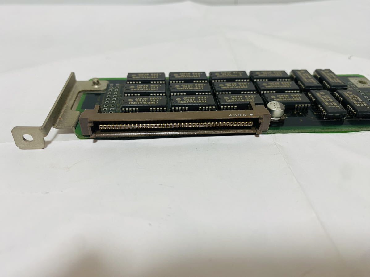 SHARP X68000 I.O DATA製　SH-5BE4-8M X68030 専用内蔵増設メモリ　8MBジャンク品04_画像2