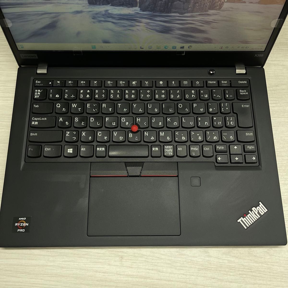 レノボ Thinkpad X395 Windows 11 Pro AMD Ryzen 5 Pro  8GB SSD256GB