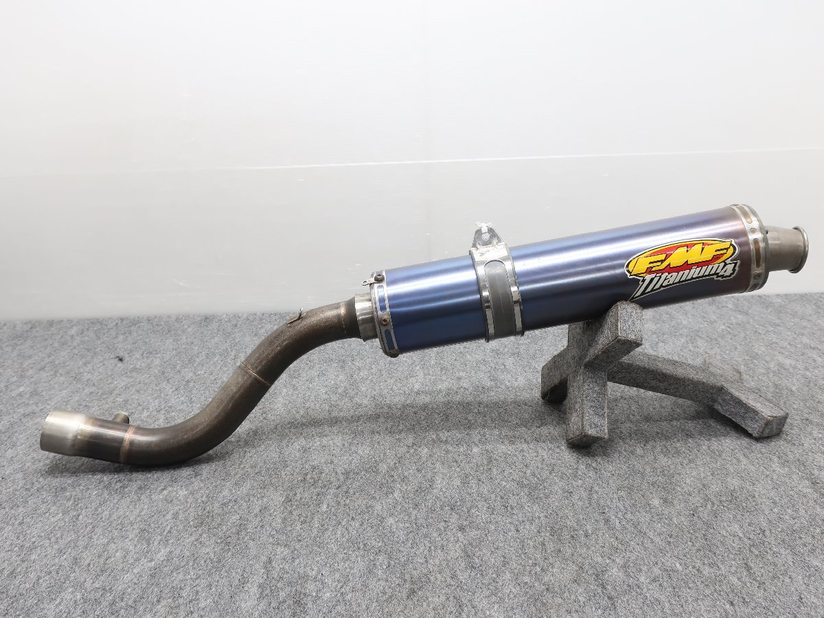 XR250 モタード MD30 FMF ステン/チタン スリップオン ◆返品可 T24082L T04L 92_画像6