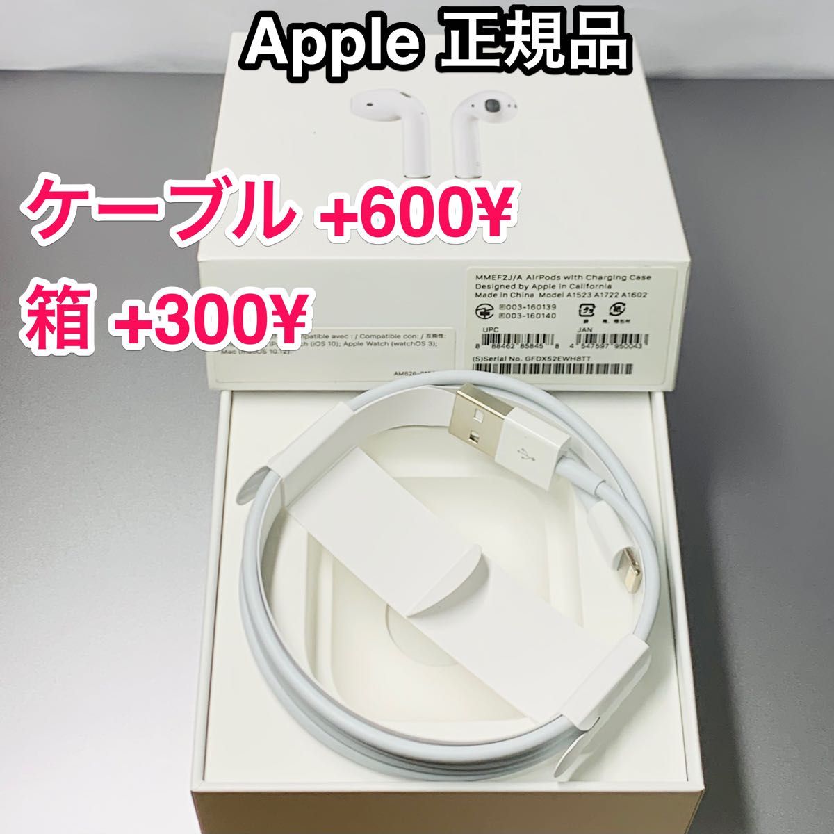 Apple AirPods 第二世 充電ケース  /  箱なし