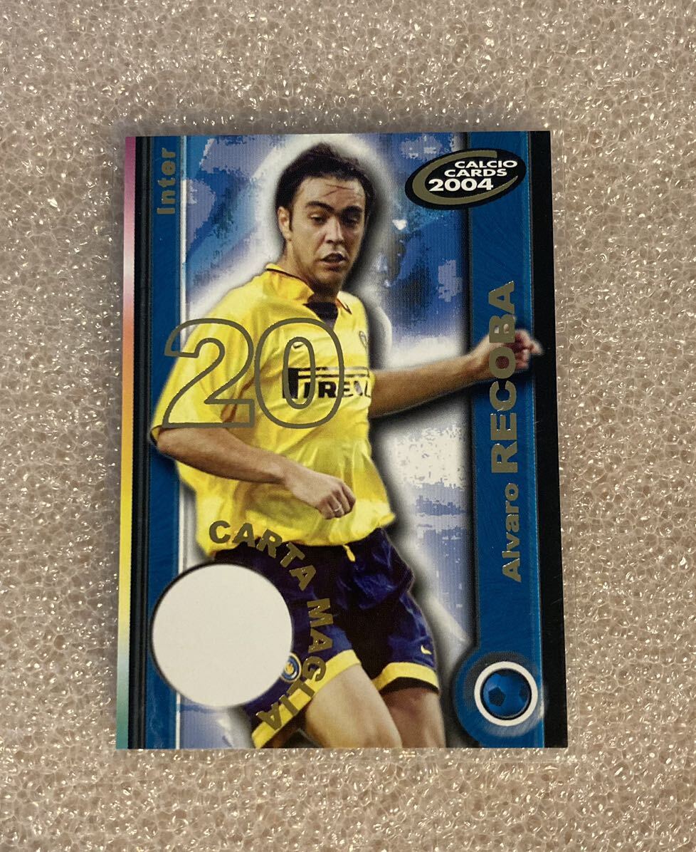 ジャージプロモ 貴重 Alvaro RECOAAアルバロ・レコバ選手 セリエA 2004 PANINI CALCIO_画像1