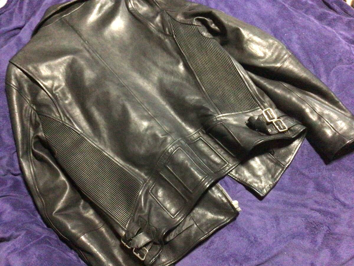 ★DIESEL★TIMELESS Collection★L-GIBSON-1☆WライダースJACKET★¥135,000★サイズL相当★DIESELディーゼル★★★_画像5