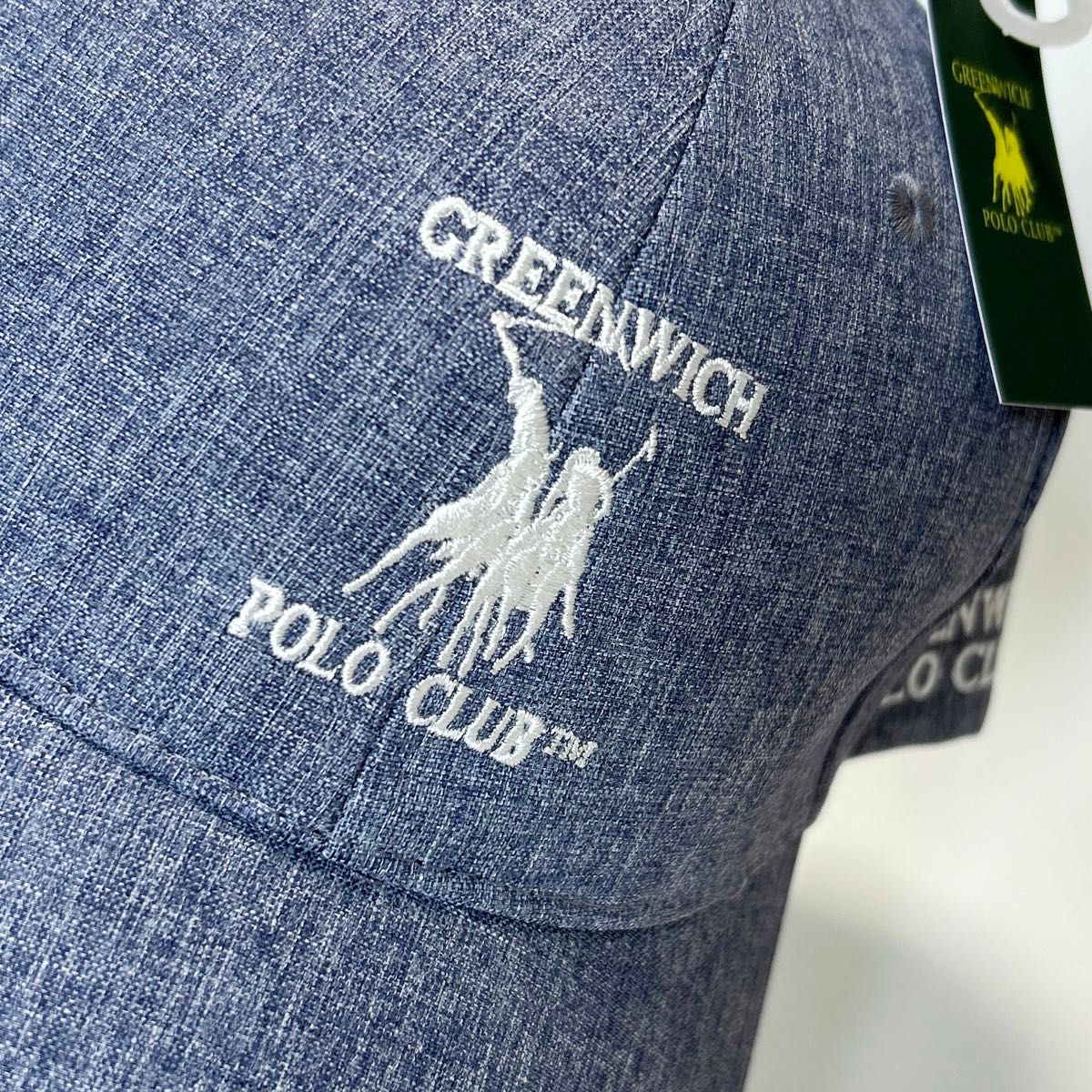 新品　未使用　POLO ポロクラブ　ロゴ刺繍　スポーツ　野球　ゴルフ　釣り ブランド　カジュアル キャップ 帽子　シンプル　上品