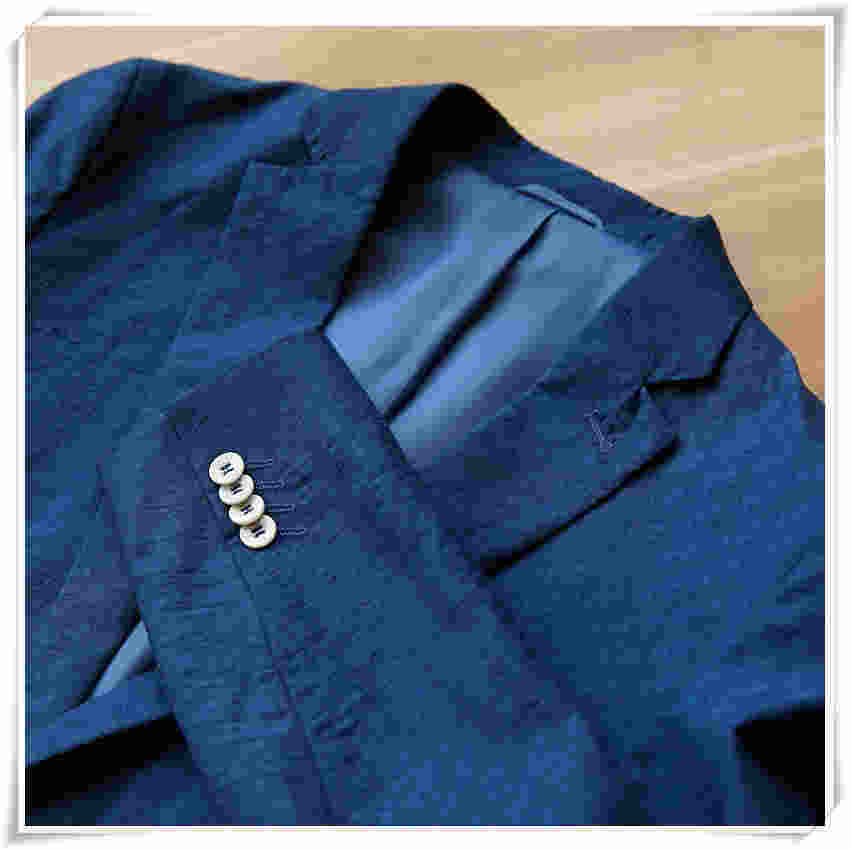 XZ-YHH(実寸50B XL度 )新品 春夏 完売■北欧 高級セレブdesigner* 超スタイリッシュ! 高品質 メンズ 紳士 ジャケット スーツの画像2