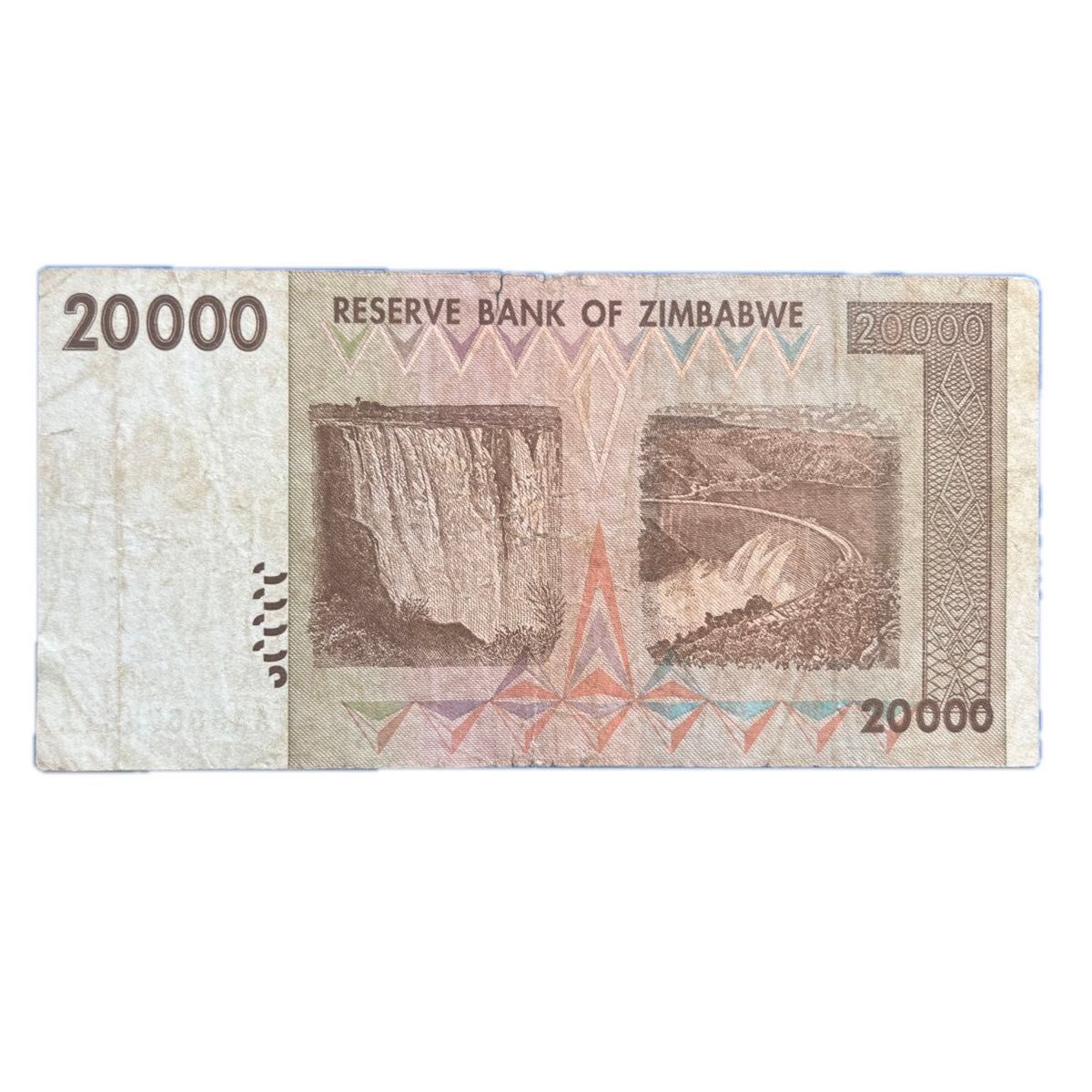 ジンバブエ　旧紙幣 Money