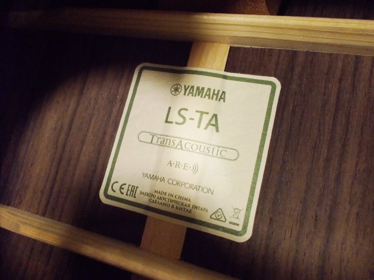 YAMAHA LS-TA ビンテージティント(VT) ヤマハ トランスアコースティックギター エレアコ フォークタイプ_画像10