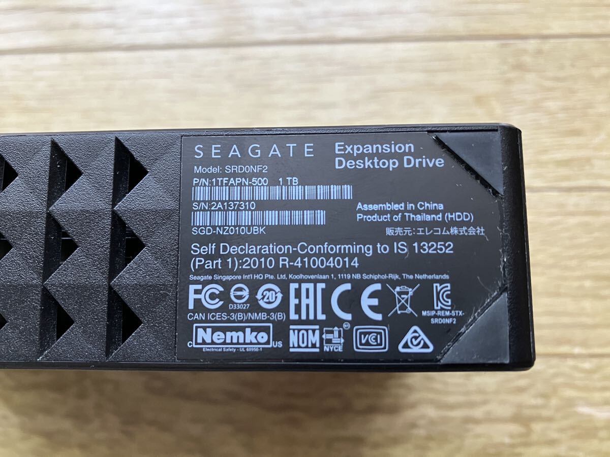 SEAGATE* установленный снаружи HDD* установленный снаружи жесткий диск *1TB* бесплатная доставка!