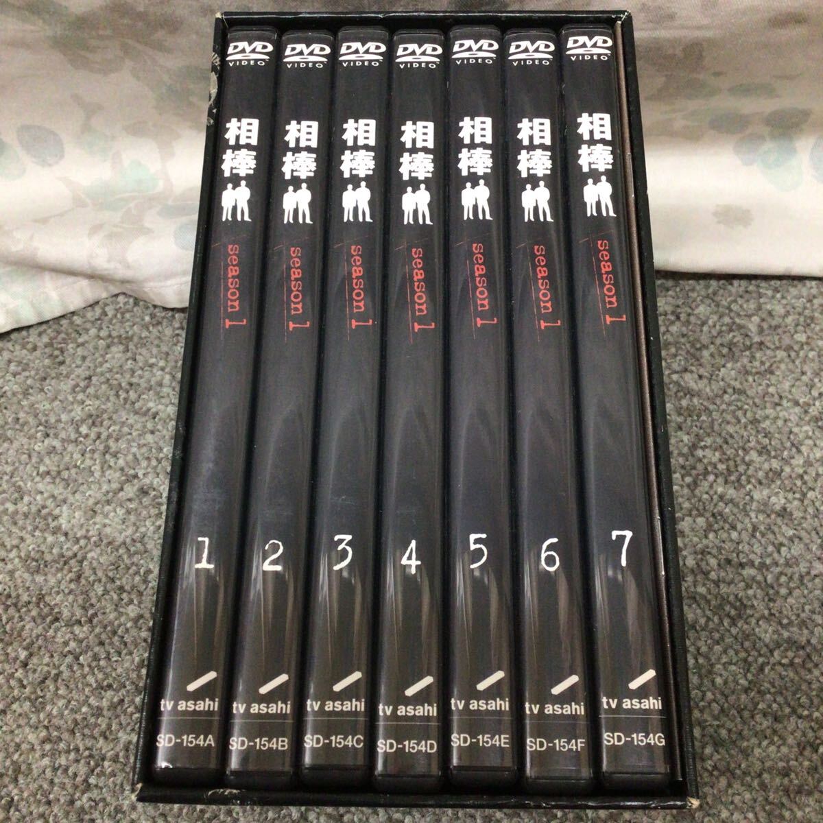 相棒 season１シーズン1 DVD-BOX 7巻セット USED 封入特典付 _画像1