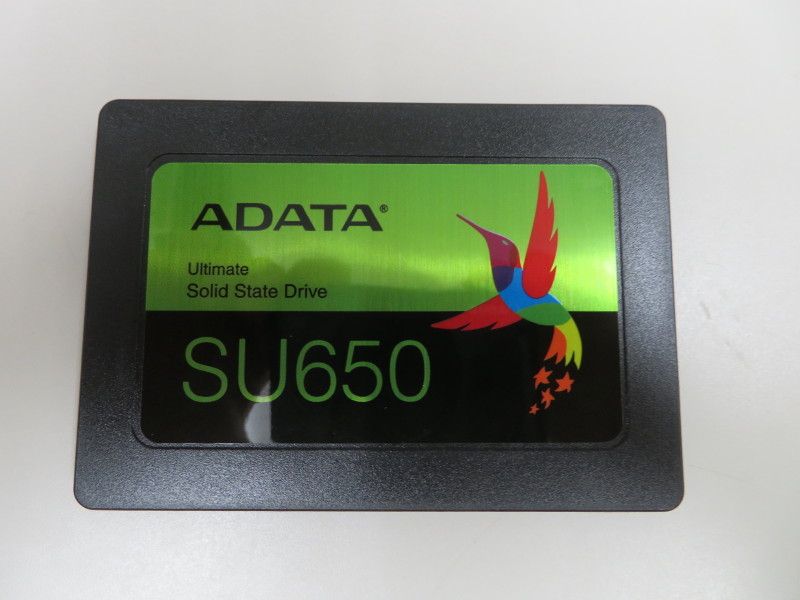 ADATA製2.5インチSSD 512G(READ:520MB WRITE:450MB) SU650の画像1