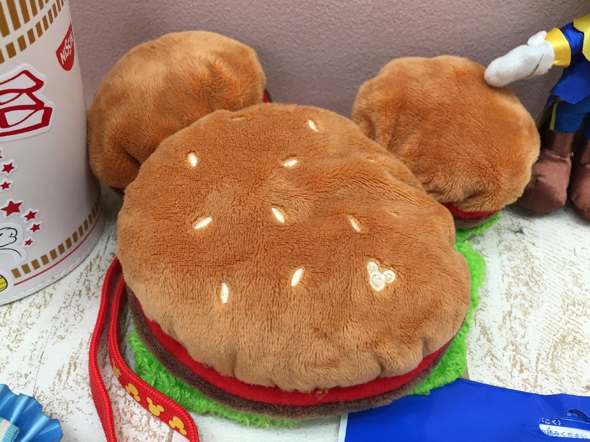 * Disney { много комплект }{ нераспечатанный товар есть } Mickey minnie мягкая игрушка Mickey burger сумка другой 10 пункт 6P187 [60]