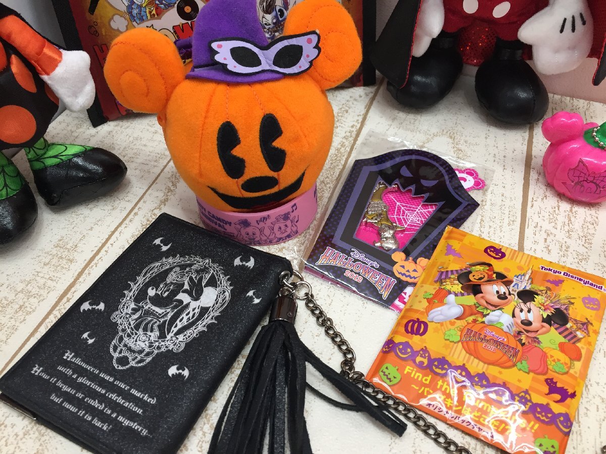 ◇ディズニー 《大量セット》《未開封品あり》ハロウィングッズ 12点 ミッキー ミニー ぬいぐるみバッジほか 6P121 【80】_画像3