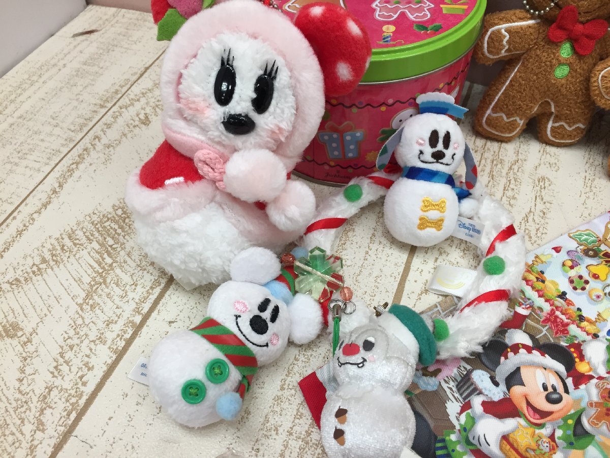 ◇ディズニー 《大量セット》《未開封品あり》クリスマスグッズ 16点 ぬいぐるみバッジ ライトほか 6P58 【80】_画像4