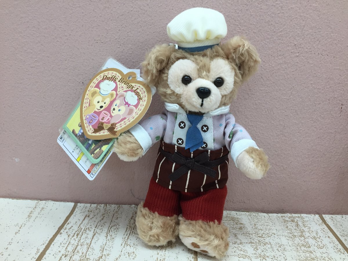 * Disney TDS Duffy Shellie May jelato-ni мягкая игрушка значок 3 пункт Suite 2015 с биркой 6P1 [60]