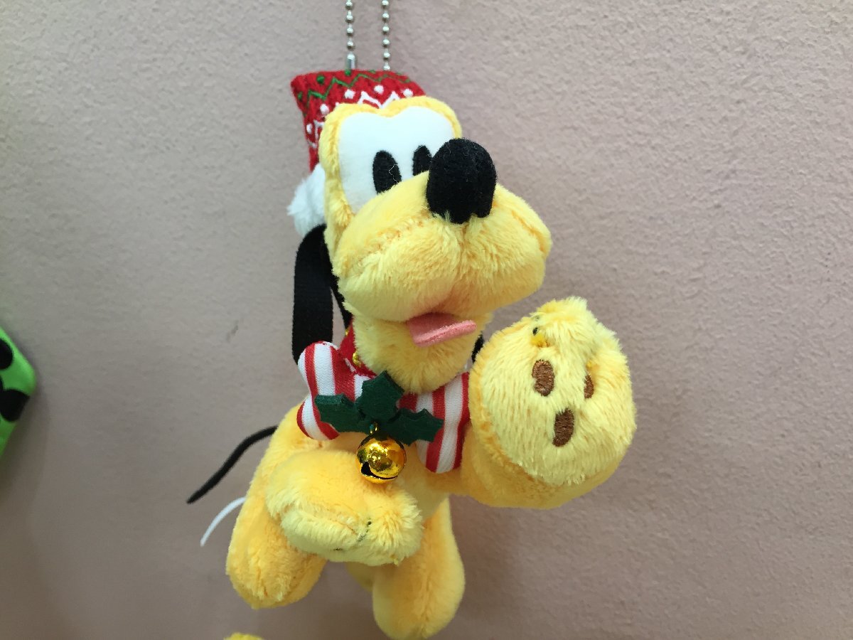 * Disney { large amount set }{ unopened goods equipped } Pluto & Goofy goods 10 point soft toy fan cap other 6P115 [80]