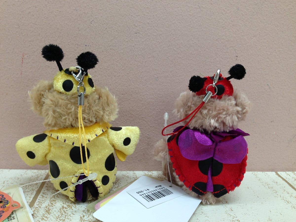 * Disney TDS Duffy Shellie May мягкая игрушка ремешок 2 пункт Halloween 2012 с биркой 6X26 [60]