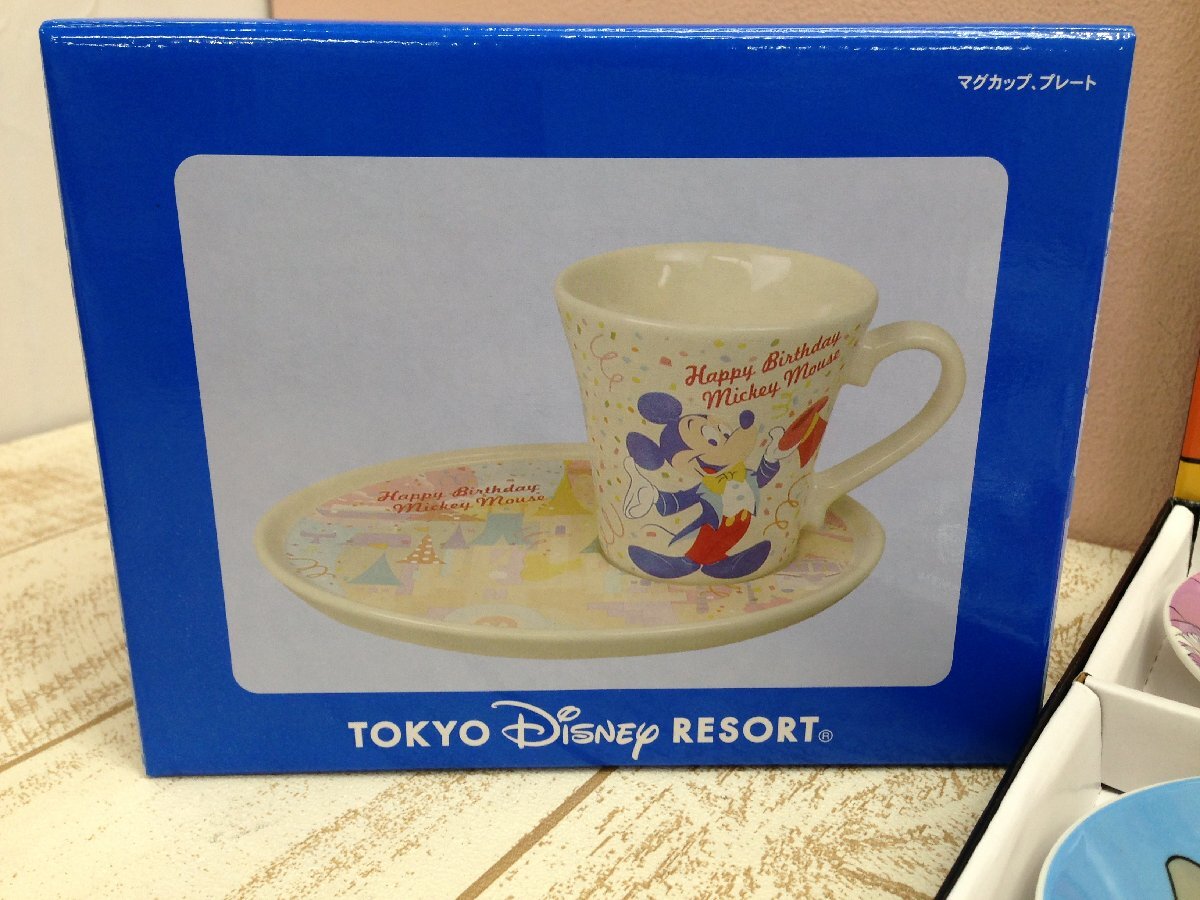 * Disney магазин герой plate комплект кружка & plate комплект 2 пункт Mickey &f линзы др. 6L150 [ большой ]