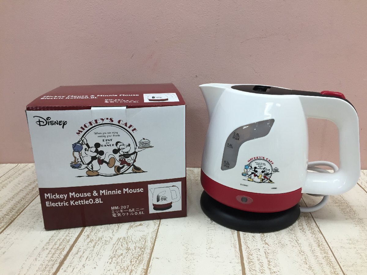 * Disney Mickey & minnie electric kettle 1 point MICKEY\'S CAF? 0.8L 6P246 [80]