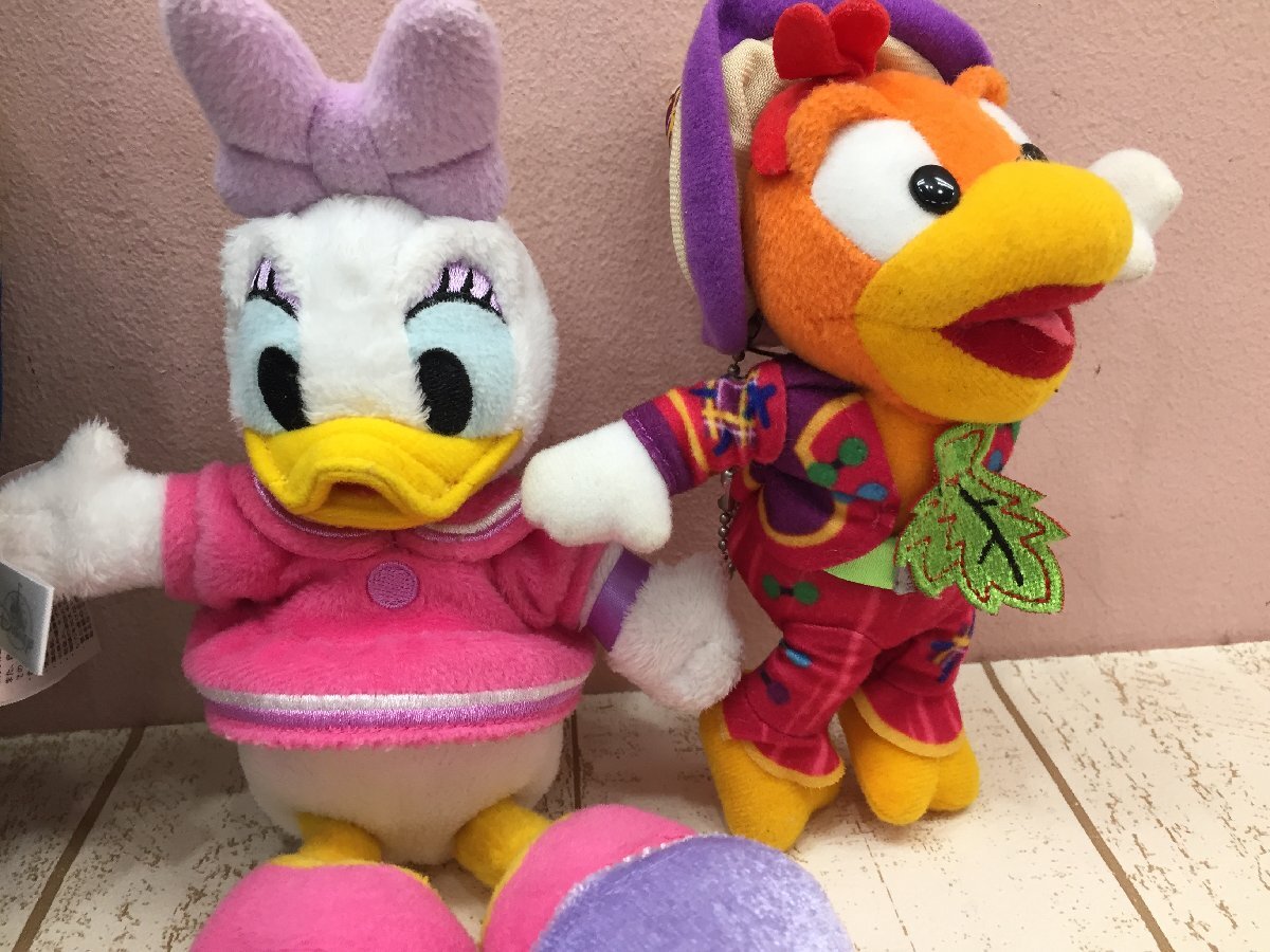 * Disney { large amount set }{ unopened goods equipped } Donald & daisy 10 point Jose kya rio ka punch -to soft toy other 6P219 [80]