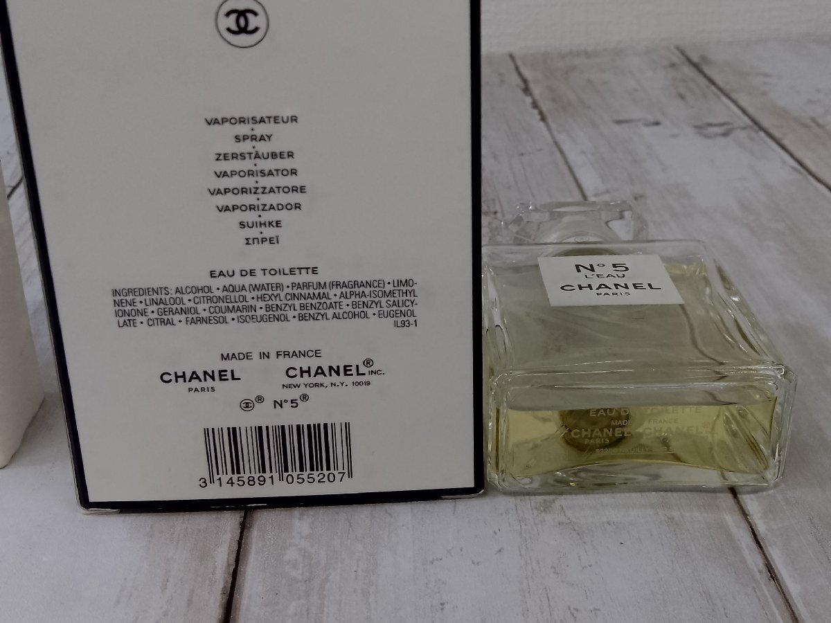 香水 CHANEL シャネル No5 ロー オードゥトワレット 6H1N 【60】_画像4