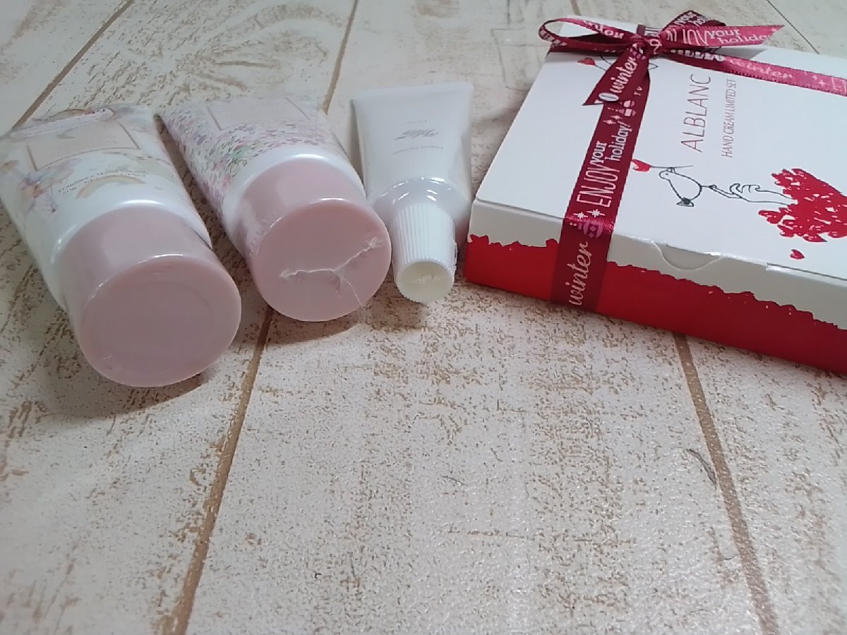  cosme { unopened goods }aru Blanc a Ben n another 8 point hand cream lip cream 6F27D [60]